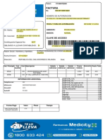 Factura farmacéuticos 9.76