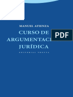 Curso de Argumentación Jurídica - M. Atienza
