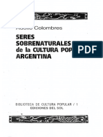 Colombres Adolfo - Seres Sobrenaturales de La Cultura Popular Argentina