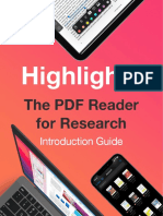 Highlights: The PDF Reader For Research
