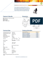 IPVA10EK Air Admit Valve: Features & Benefits Dimensions