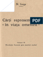 Cărţi Reprezentative În Viaţa Omenirii Vol IV