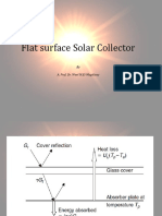 Flat Surface Solar Collector: by A. Prof. Dr. Wael M.El-Maghlany