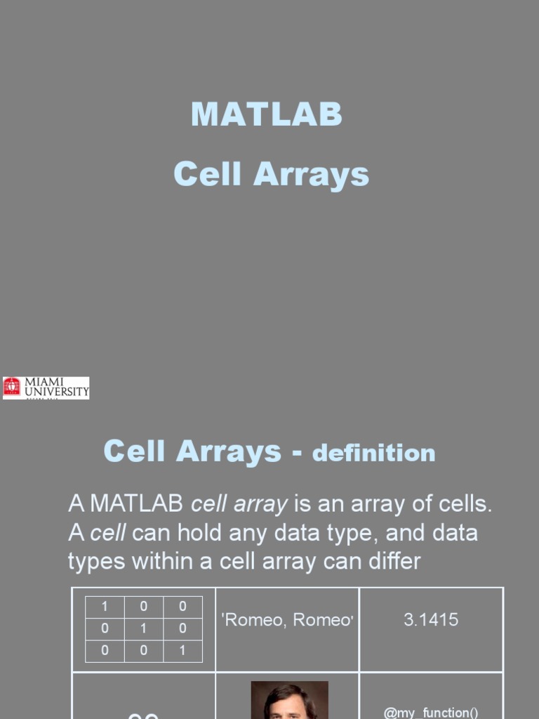 Mean Values Of Cell Arrays | Durchschnitt oder Mittelwert eines Arrays ...
