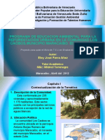 Presentacion de TEG Programa de Educación Ambiental Reforestación2012