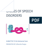 Causes of Speech Disorders