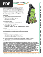 Precision Circuits Inc: Lithium Battery Isolation Manager (Li-BIM)