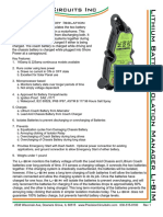 Precision Circuits Inc: Lithium Battery Isolation Manager (Li-BIM)