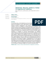 Jóvenes y Emprendedurismo Discursos, Políticas y Trabajo Independiente en La Argentina de Cambiemos