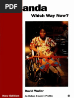 Download Rwanda Which way now by Oxfam SN53326886 doc pdf