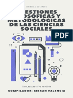 Cuestiones Filosóficas y Metodológicas de Las Ciencias Sociales, Selección de Artículos - Comp. Gibr (..)