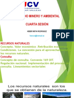 Derecho Minero Y Ambiental Cuarta Sesión: Heber Moya Rodriguez