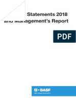 Financial Statements BASF SE 2018