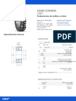 Rodamiento 23240 CCK - W33 - 20211017