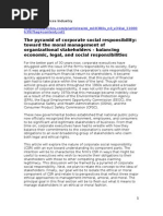 Download The Pyramid of Corporate Social Responsibility by jennypan2 SN53328118 doc pdf