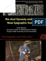 Rio Azul Dynasty and Polity New Epigraph