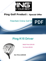 Ping Golf Products
