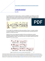 Notación Musical-Canto Gregoriano