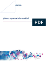 Cómo Reportar Información Guia Rapida PDF