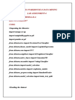 19MID0037 Data Mining Lab Assignment