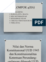 Nilai Dan Norma Konstitusional Uud Nri 1945 Dan Konstitusionalitas