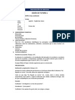 Sesiones de Tutoría-Primer Año-Prevención de Drogas