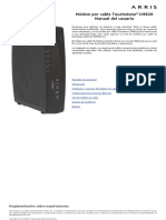 Arris CM820 User Manual Spanish