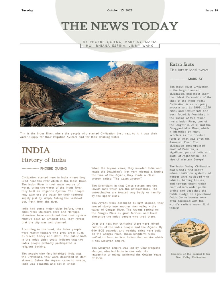 Social Studies Performance Task | PDF | Caste | Asia