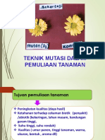 7. Mutasi Untuk Pemuliaan Tanaman (1)