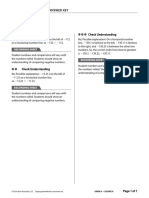 Number Sense: Check Understanding Check Understanding