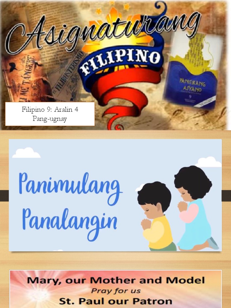 Filipino+9+Aralin+4+Pang Ugnay+2 | PDF