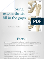 Diagnosing Osteoarthritis: Fill in The Gaps: by Alex and Pacifica