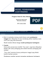 MODEL PEMBAYARAN KONTINGENSI