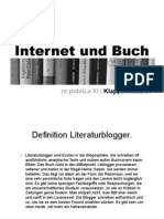 Simone Finkenwirth: Internet Und Buch