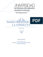 Bases Fisiológicas de La Conducta