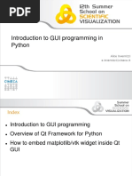 Introduction To GUI Programming in Python: Alice Invernizzi A.invernizzi@cineca - It