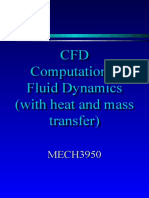 CFD Computational Fluid Dynamics (With Heat and Mass Transfer)