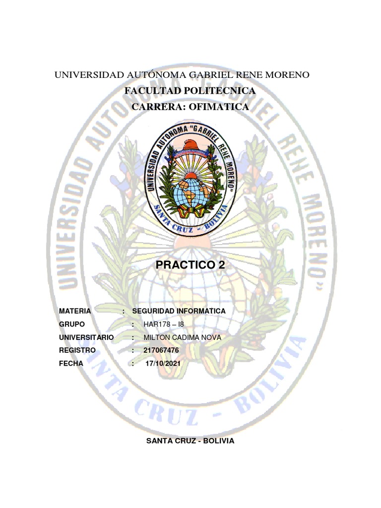 Practico2 Milton Cadima | PDF | Informática | Tecnología de información ...