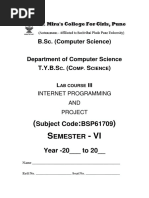 Tybsc Lab Iii (Sem-5)