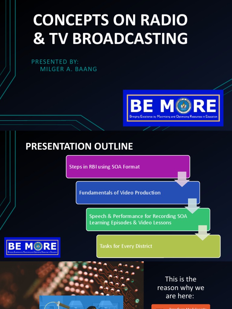 Radio & TV Broadcasting Concepts | PDF | Communication | Cognition