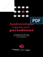 Epidemiologia Para Periodistas-Fundacion Gabo