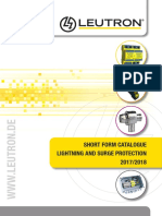 Short Form Catalogue Lightning and Surge Protection 2017/2018