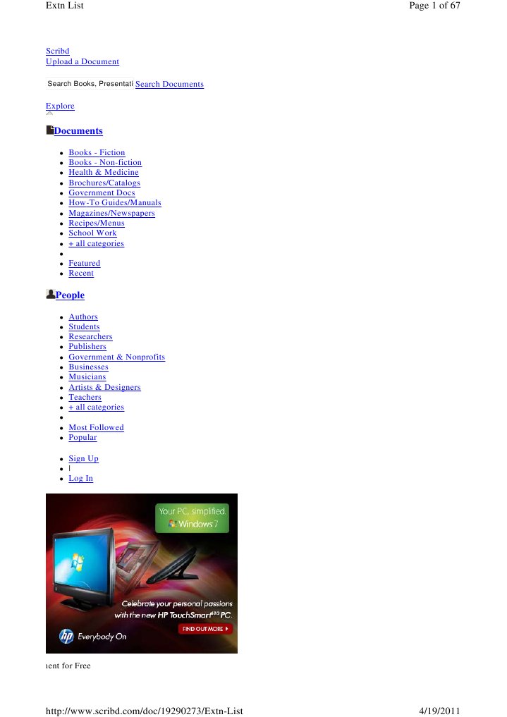 Documents: Search Books, Presentati | PDF | Scribd | Digital Technology