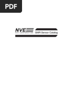 NVE GMR SENSOR CATALOG