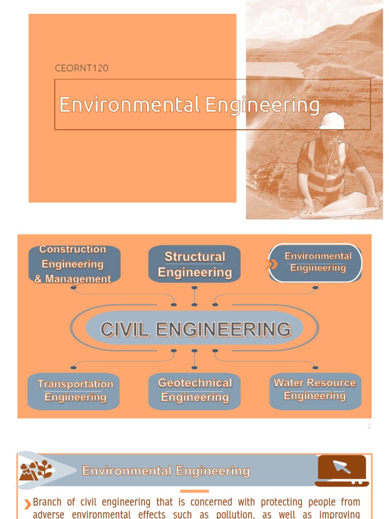 Environmental Engineering Overview | PDF | Environmental Engineering ...