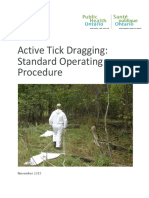 Public Health Ontario. 2015. Active Tick Dragging