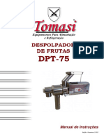 Manual Despolpador de Frutas - DPT-75 12 - 2017