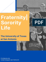 Fraternity - Sorority Life: The University of Texas at San Antonio