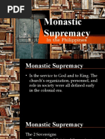 Monastic Supremacy ppt-1