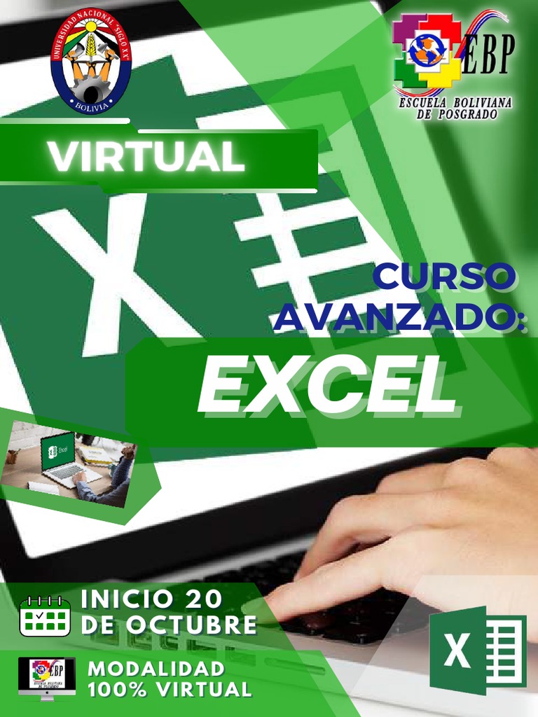 Curso Avanzado de Excel 100% Virtual | PDF | Probabilidades y ...